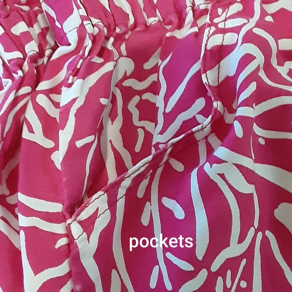 Gap Clothing Co Pants Women's Medium Fuchsia 100% Cotton Mid Rise 2225 - Picture 3 of 8